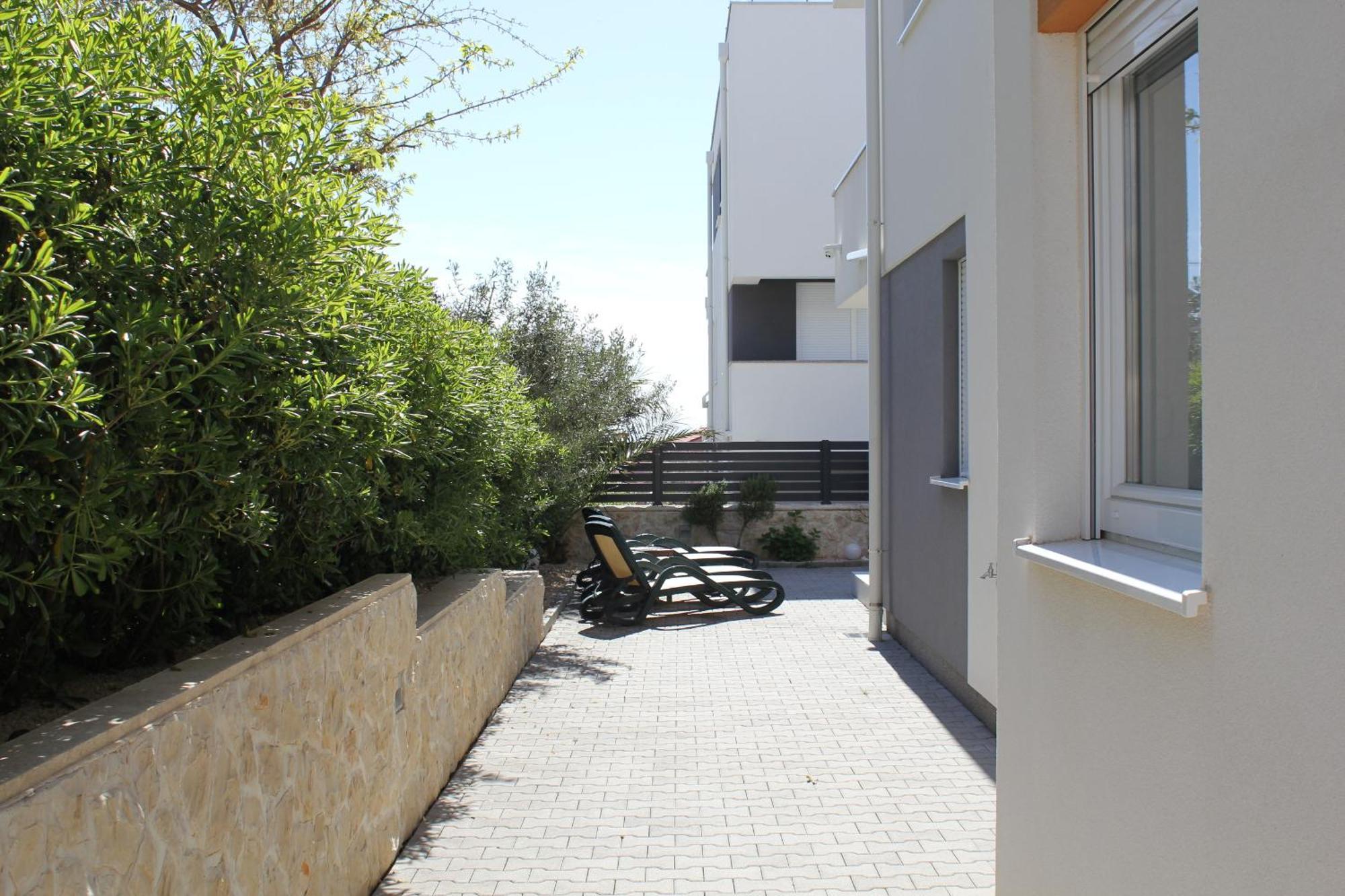 Villa Lumada Pool Apartments Novalja Rom bilde