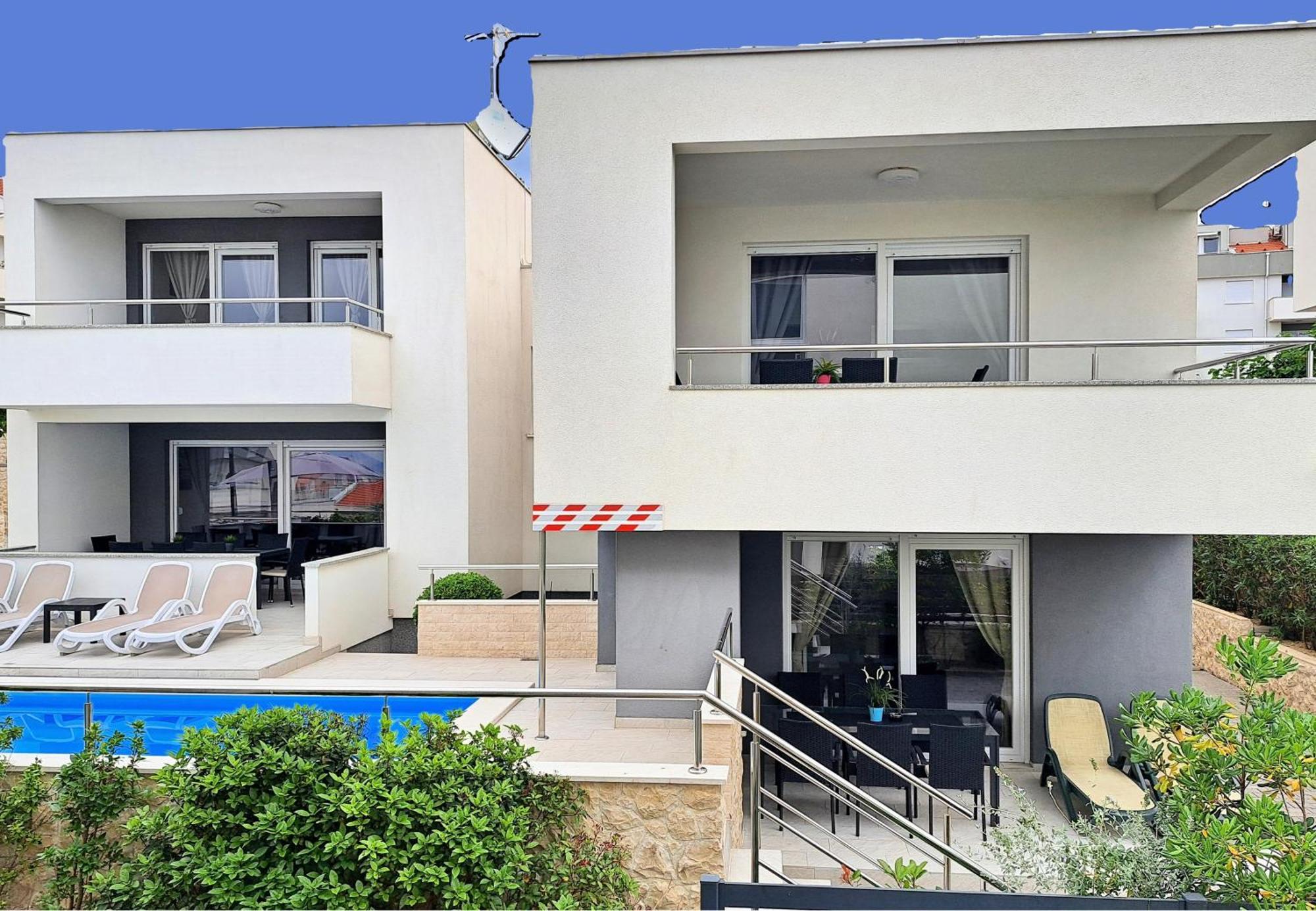 Villa Lumada Pool Apartments Novalja Eksteriør bilde