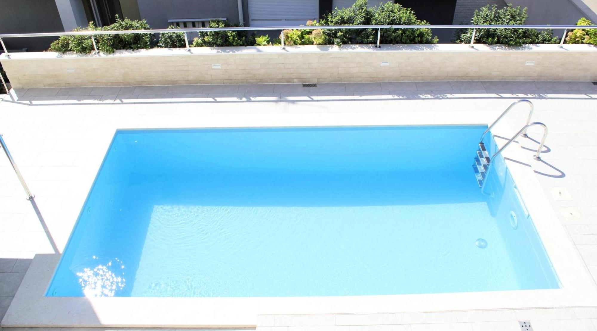 Villa Lumada Pool Apartments Novalja Eksteriør bilde